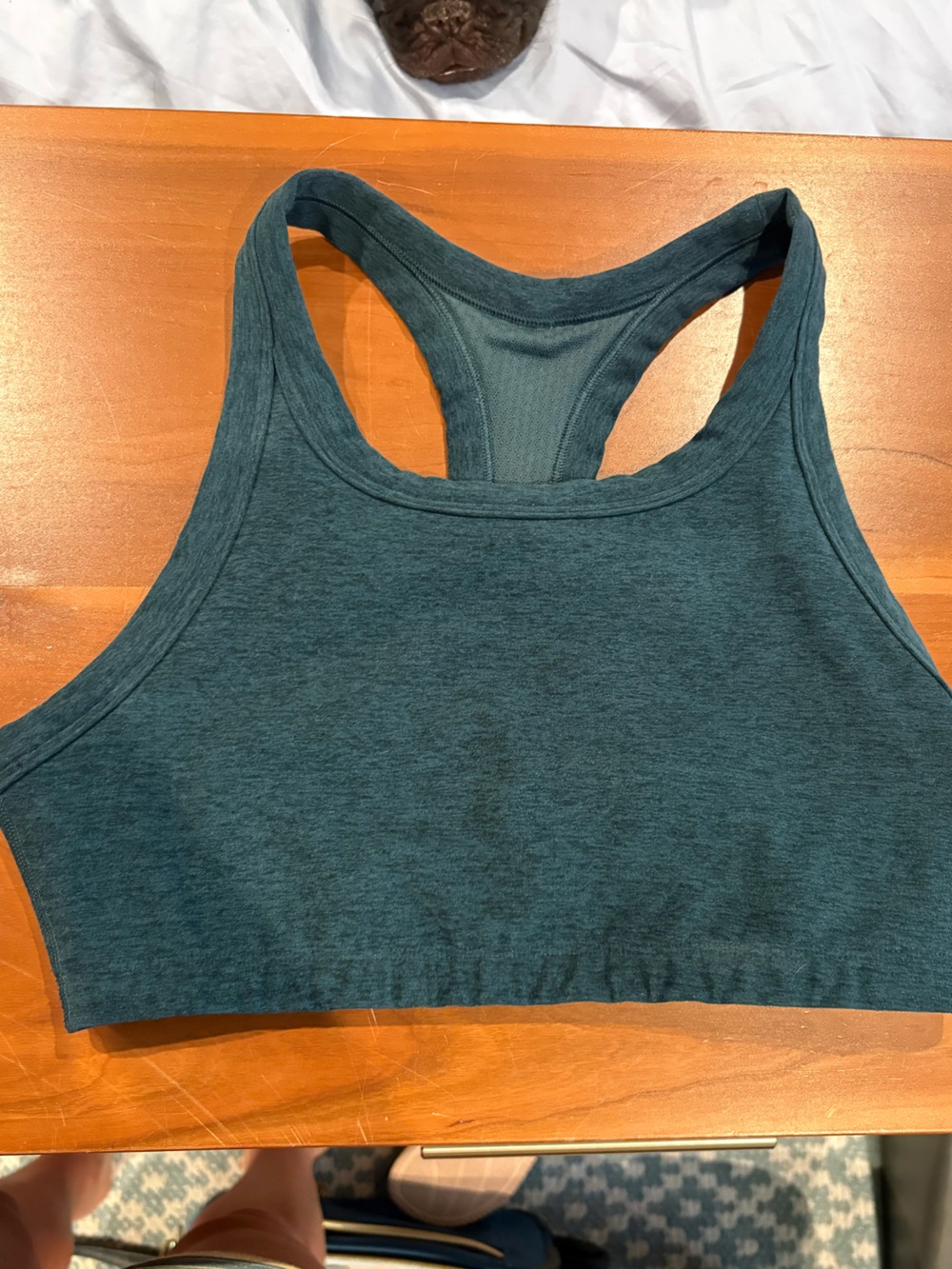 Vuori green/teal Heather Sports Bra